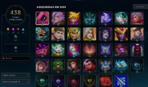 CONTA PLAT 2 / VARIAS SKINS LOL E TFT - League of Legends