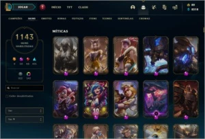 Conta de League of Legends - Quase todas as skins! LOL