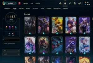 Conta de League of Legends - Quase todas as skins! LOL
