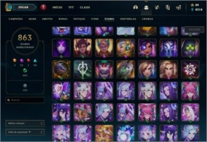 Conta de League of Legends - Quase todas as skins! LOL