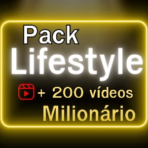 Pack com Mais de 200 Vídeos de Lifestyle Milionário - Outros