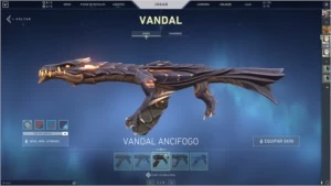 Conta de Valorant (5 facas, 2 skins de Vandal...)