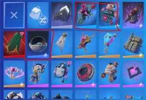 CONTA DE FORTNITE COM SKINS RARAS E BUNDLES RAROS
