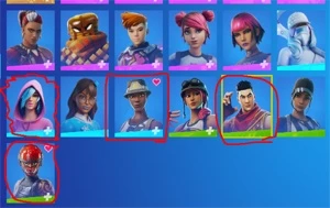 CONTA DE FORTNITE COM SKINS RARAS E BUNDLES RAROS