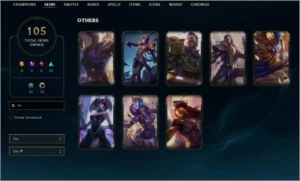 CONTA MESTRE LOL  SKIN VITORIOSA 2013-2020 - League of Legends