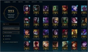 CONTA GOLD - League of Legends LOL