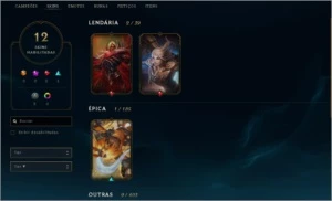 CONTA GOLD - League of Legends LOL