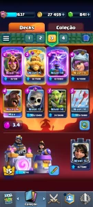 Conta Clash Royale, 10k troféus