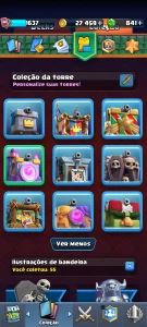 Conta Clash Royale, 10k troféus