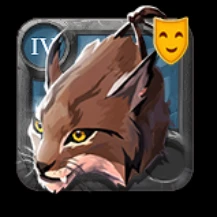 Skin da garra-ligeira: lynx   west server - Albion Online