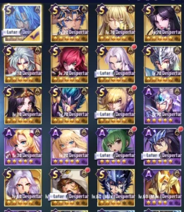 Saint Seiya Awakening Lvl 68 SSA