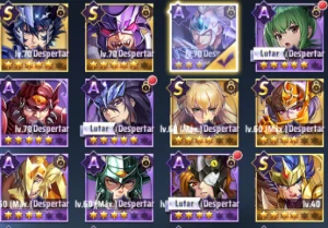 Saint Seiya Awakening Lvl 70 SSA