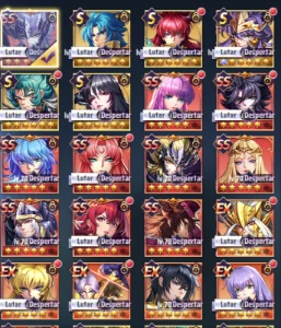 Saint Seiya Awakening Lvl 68