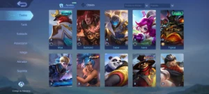 conta proficional mobile legendas bang bang - Mobile Legends