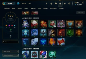 Conta Lol Com 438 Skins - League of Legends