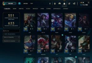 Conta Lol Com 438 Skins - League of Legends