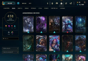 Conta Lol Com 438 Skins - League of Legends