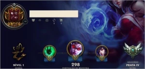 Conta excelente de League of Legends! LOL