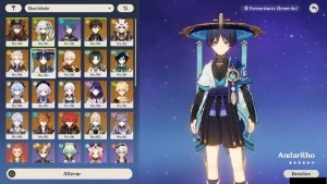 Conta END GAME, varios personagens + bis. HuTao c1 MONSTRA - Genshin Impact