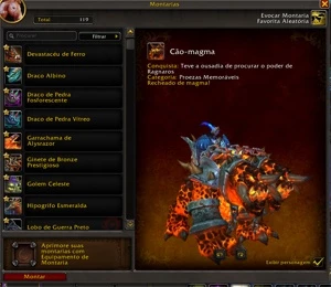 Conta WOW com mounts raras!!! - Blizzard