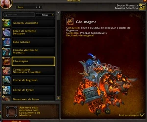 Conta WOW com mounts raras!!! - Blizzard
