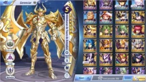 Vendo Conta Saint Seiya Awakening LV70 A-38 Vela SSA