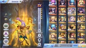 Vendo Conta Saint Seiya Awakening LV70 A-38 Vela SSA