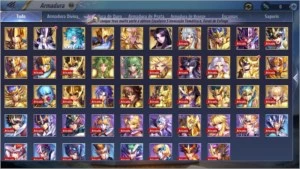 Vendo Conta Saint Seiya Awakening LV70 A-38 Vela SSA
