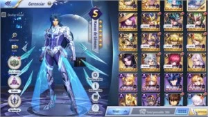 Vendo Conta Saint Seiya Awakening LV70 A-38 Vela SSA