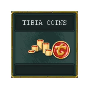3k de Tibia coins por 550 reais
