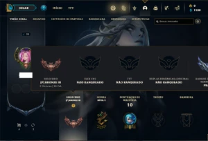Conta bronze 3 com 21 Champs e 3 Skins - League of Legends LOL