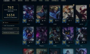 V> Conta Lol - League of Legends