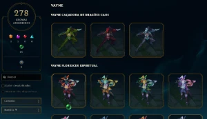 V> Conta Lol - League of Legends