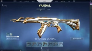 Conta Valorant Diamante 1 com várias skins