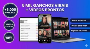 🔥 5 Mil Ganchos Virais Prontos Pra Bombar - Outros