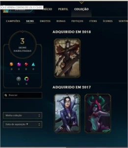 Conta de LOL prata baratinha - League of Legends