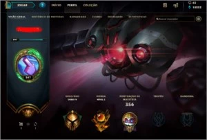 Conta LOL Level Alto - League of Legends