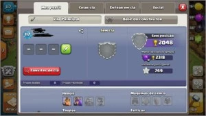 CONTA CLASH OF CLANS CV10 SEMI FULL