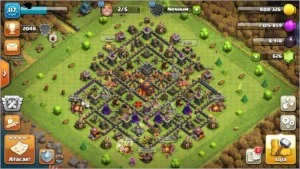 CONTA CLASH OF CLANS CV10 SEMI FULL