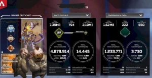 8 heranças l 414 lendários - Apex Legends