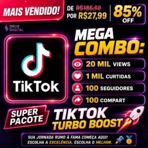🚀 Quer Bombar no TikTok? Este é o Pacote dos Seus Sonhos!