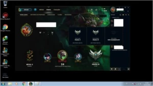 CONTA PRATA lvl 32 Leia - League of Legends LOL