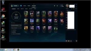 CONTA PRATA lvl 32 Leia - League of Legends LOL