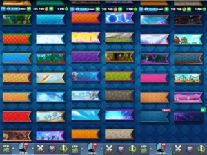 Clash Royale CV 52, 7k+ troféus, 73 ilustrações, 72 estampas