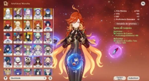 Conta Genshin Impact | Zibai + Mavuika + Flins | Entrega Aut