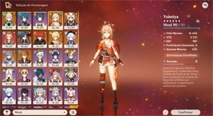 AR 55 ITTO YOIMI DILUC CHILDE MONA QIQI JEAN KEQ E ETC - Genshin Impact