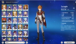 genshin impact NA AR 45 tartaglia + yoimiya + nahida