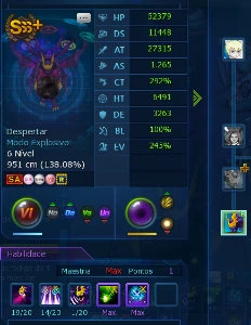 Conta digimon LADMO serv omega LuceShin conta full - Digimon Masters Online