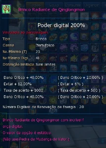 Conta digimon LADMO serv omega LuceShin conta full - Digimon Masters Online