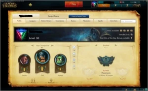 Vendo Conta LoL Unranked no servidor NA - League of Legends